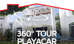 360° Video - Comfortable 3 bedroom residence in Playacar